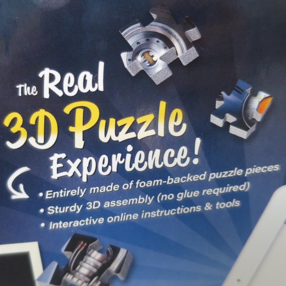 Wrebbit 3D Batman Batmobile Foam Puzzle 255 Piece - Picture 6 of 9